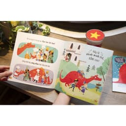 Thumbnail Sách - Sách kể chuyện tương tác tình huống – Truyện kể về Rồng con - Đinh Tị Books 2