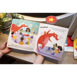 Thumbnail Sách - Sách kể chuyện tương tác tình huống – Truyện kể về Rồng con - Đinh Tị Books 3