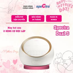 Thumbnail Máy Hút Sữa Điện Đôi/Kép Spectra Dual S - Hàng Chính Hãng 1