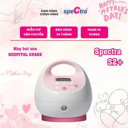 Thumbnail Máy Hút Sữa Điện Đôi Spectra S2 Plus Chính Hãng (Bảo Hành 24 tháng) 1