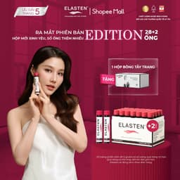 Thumbnail 1 Hộp Collagen Elasten Giúp Da Căng Mịn, Chống Lão Hóa, Hỗ Trợ Cho Tóc Chắc Khỏe 28 ốngx25ml 1
