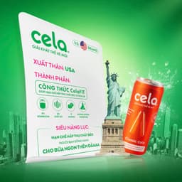Thumbnail Combo 2 thùng 12 lon nước giải khát thế hệ mới cela mix 4 vị (320ml/lon) 1
