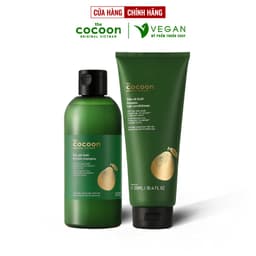 Thumbnail Bộ dầu gội bưởi Pomelo Cocoon 310ml + Dầu xả bưởi TUÝT Pomelo Cocoon 310ml thuần chay 2
