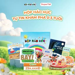 Thumbnail Hộp Háo Hức KHÔN LỚN MỖI NGÀY 3-6T Giúp Bé Dũng Cảm Tự Tin Khám Phá Năng Lực Của Bản Thân 1