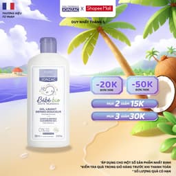 Thumbnail Gel Tắm Gội Hữu Cơ JONZAC Dành Cho Bé Từ Sơ Sinh (250Ml-500Ml) 1