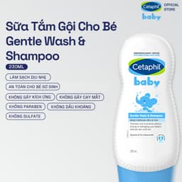 Thumbnail Sữa tắm gội dịu lành cho bé CETAPHIL BABY GENTLE WASH & SHAMPOO 230ML 1