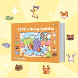 Thumbnail Sách Tô Màu Capy và những người bạn 1