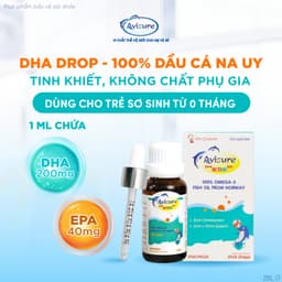 Thumbnail DHA cho bé Avisure DHA Drops dạng nhỏ giọt giúp tăng IQ phát triển não bộ cho trẻ 20ml 3
