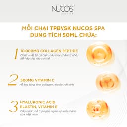 Thumbnail TPBVSK Nước Uống Collagen Nucos Spa 10000 Hỗ Trợ Da Căng Mịn Chống Lão Hóa 1chai x 50 ml 3