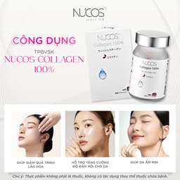 Thumbnail TPBVSK Viên Uống Nucos Collagen 100% Hỗ Trợ Tăng Đàn Hồi Săn Chắc Da Chống Lão Hóa Hộp 90 viên 3