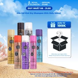 Thumbnail Dầu Gội Khô Dry Shampoo Girlz Only 200ml,  lưu hương dài lâu, phồng tóc gấp đôi chỉ sau 10s 1