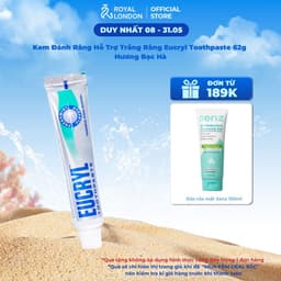 Thumbnail Kem Đánh Răng Bạc Hà Tẩy Trắng Eucryl Toothpaste 62g 1