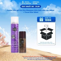 Thumbnail Combo Dầu gội khô dry Shampoo Girlz Only Size Lớn 200ml + Travel Size 100ml 1