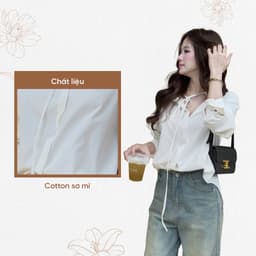 Thumbnail TUBYCATU | Lani White Shirt 3