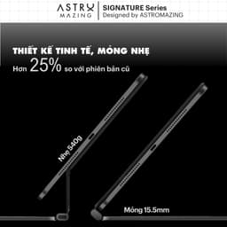 Thumbnail Bao da bàn phím AstroMazing Pro Magic Keyboard dành cho 11 12.9 Air 4 5 10 3