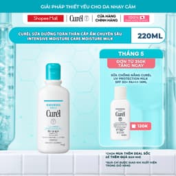 Thumbnail Sữa Dưỡng Toàn Thân Cấp Ẩm Chuyên Sâu Curel Intensive Moisture Care Moisture Milk 220ml 1
