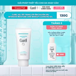 Thumbnail Gel Tẩy Trang Cấp Ẩm Chuyên Sâu Curel Intensive Moisture Care Makeup Cleansing Gel 130g 1