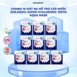 Thumbnail Combo 10 Mặt Nạ Vi Sợi Dưỡng Da Chuyên Biệt SUR.MEDIC Mask 30g/miếng 2