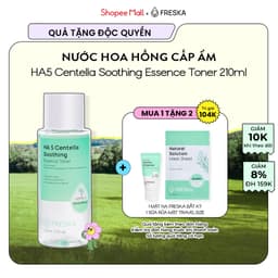 Thumbnail Nước hoa hồng làm dịu Freska HA5 Centella Soothing Essence Toner 210ml 1