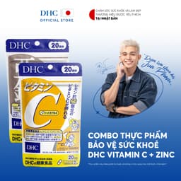 Thumbnail Combo Thực phẩm bảo vệ sức khoẻ DHC VITAMIN C + ZinC (20 ngày) - Dạng viên uống hỗ trợ bổ sung Vitamin C + Kẽm 1