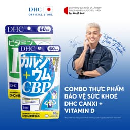 Thumbnail Combo Thực phẩm bảo vệ sức khoẻ DHC CANXI + VITAMIN D (60 ngày) - Dạng viên uống hỗ trợ bổ sung Canxi + Vitamin D 1