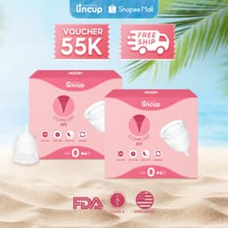 Thumbnail Combo 2 bộ cốc nguyệt san Lincup size 25ml/34ml/40ml chính hãng an toàn, tiện lợi 1