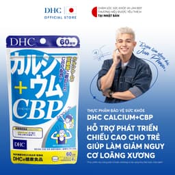 Thumbnail Thực phẩm bảo vệ sức khỏe DHC Calcium+CBP (60 ngày) - Dạng viên uống hỗ trợ bổ sung Canxi 1