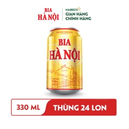 Thumbnail COMBO 2 Thùng 24 lon Bia Hà Nội phiên bản hè 2025  – HABECO (330ml/lon) 1
