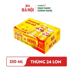 Thumbnail COMBO 2 Thùng 24 lon Bia Hà Nội phiên bản hè 2025  – HABECO (330ml/lon) 2