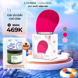 Thumbnail Máy Rửa Mặt Halio Facial Cleansing & Massaging Device dành cho mọi loại da 1