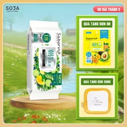 Thumbnail Mặt Nạ Dưỡng Ẩm Buổi Sáng Saborino Hương Thảo Mộc Morning Facial Sheet Mask Botanical N 30 Miếng 1