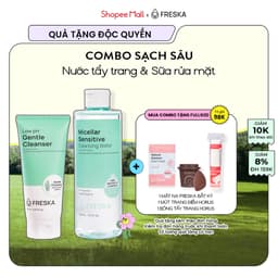 Thumbnail Bộ đôi Nước tẩy trang Freska Micellaer 400ml + Sữa rửa mặt Freska Low pH 150ml 1