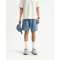 Thumbnail Quần Short Denim Nam Form Loose - Routine 10S25DPS005 4