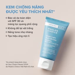Thumbnail Kem chống nắng đa năng Paula's Choice Resist Super-Light Daily Wrinkle Defense SPF 30 60ml - 7760 3