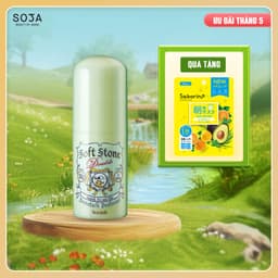 Thumbnail Lăn khử mùi đá khoáng dạng sáp Deonatulle giúp sáng da Soft Stone Double Color Control 20G 1
