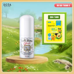 Thumbnail Lăn khử mùi đá khoáng dạng sáp Deonatulle dành cho mọi loại da Soft Stone Double Deodorant 20G 1
