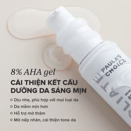 Thumbnail Gel loại bỏ tế bào Paula's Choice Skin Perfecting 8% AHA Gel Exfoliant 100ml Mã: 1900 2