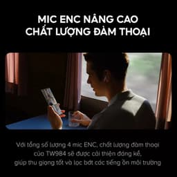 Thumbnail Tai Nghe TWS HAVIT LIFE NC01T | Nghe nhạc 6.5h - Khử tiếng ồn ENC - Bluetooth 5.4 | Bảo hành 12 tháng 3