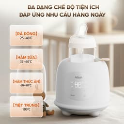 Thumbnail Máy hâm sữa AQUA WS21T hâm đồ ăn dặm, tiệt trùng an toàn, kiểm soát chính xác nhiệt độ 3