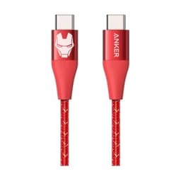 Thumbnail Cáp sạc Anker PowerLine+ II USB-C to USB-C B2C A9547 | Captain - Iron man | 60W - 0,9m - Bảo hành 24 tháng 2