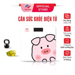 Thumbnail Cân Điện Tử Sức Khỏe Life360 AL-S22G - Cân ĐIện Tử Thông Minh-Hàng Chính Hãng 1