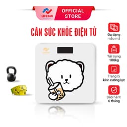 Thumbnail Cân Điện Tử Sức Khỏe Life360 AL-S22B - Cân ĐIện Tử Thông Minh- Hàng Chính Hãng 1