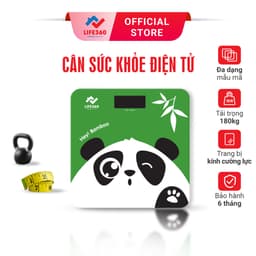 Thumbnail Cân Điện Tử Sức Khỏe Life360 AR-S17F - Cân Điện Tử Thông Minh- Hàng Chính Hãng 1