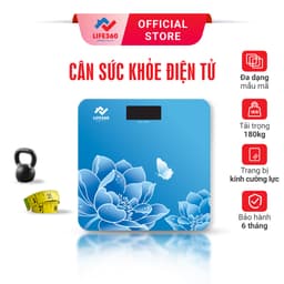 Thumbnail Cân Điện Tử Sức Khỏe Life360 AR-S18F - Cân Điện Tử Thông Minh- Hàng Chính Hãng 1