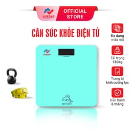 Thumbnail Cân Điện Tử Sức Khỏe Life360 AR-S18K - Cân Điện Tử Thông Minh- Hàng Chính Hãng 1