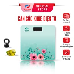 Thumbnail Cân Điện Tử Sức Khỏe Life360 AR-S19C- Cân Điện Tử Thông Minh- Hàng Chính Hãng 1