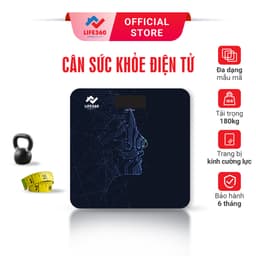 Thumbnail Cân Điện Tử Sức Khỏe Life360 AL-S22E - Cân ĐIện Tử Thông Minh- Hàng Chính Hãng 1