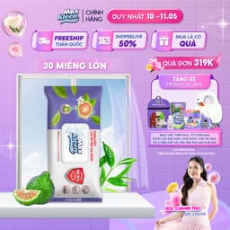Thumbnail Khăn Ướt Lau Bề Mặt Đa Năng MaxKleen 30x20cm (30 miếng) 1