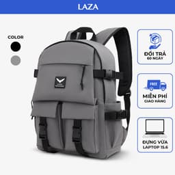 Thumbnail Cặp đi học LAZA Rosy Backpack 496 - chất liệu chống thấm nước - chính hãng LAZA phân phối 1