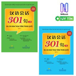 Thumbnail Sách - 301 câu đàm thoại tiếng trung quốc - (bao gồm sách và đĩa mp3) - NHBOOK 1